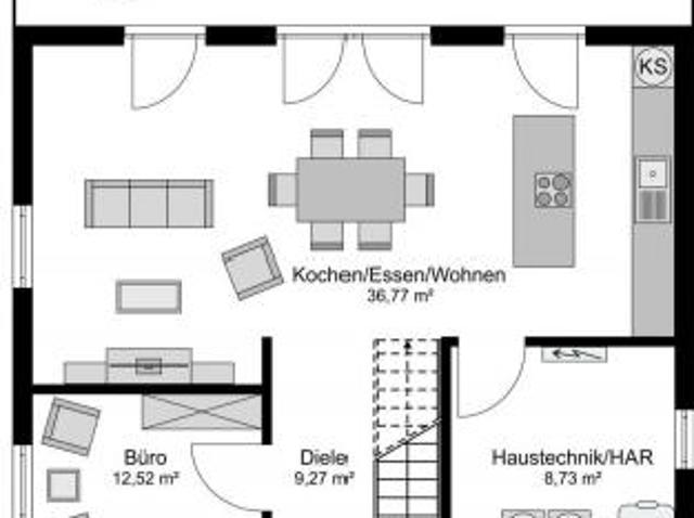 Zu Verkaufen 4 Schlafzimmer Haus Altenstadt Deutschland DS80060417