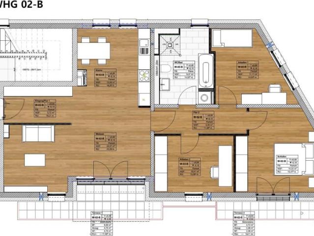 Zu Verkaufen 4 Schlafzimmer Wohnung Trier Deutschland DS98105862