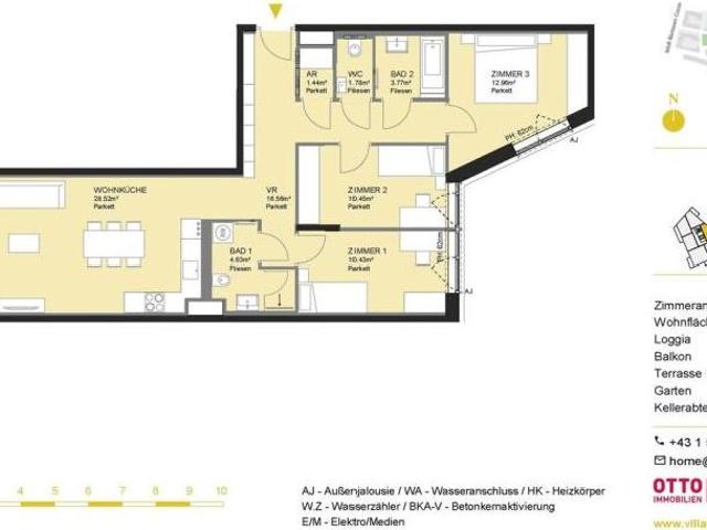 Zu Verkaufen 4 Schlafzimmer Wohnung Wien Wien DS104785947