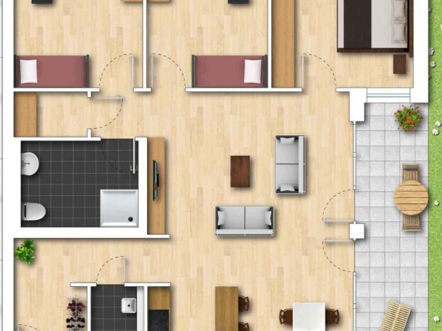 Zu Verkaufen 4 Schlafzimmer Wohnung Süßen Deutschland DS89905452