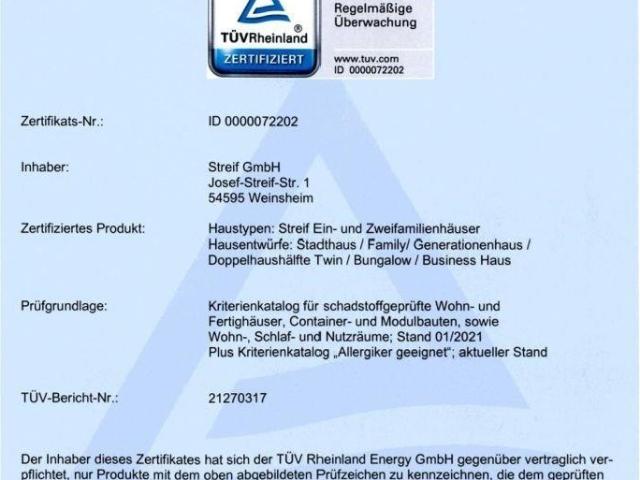 Zu Verkaufen 5 Schlafzimmer Haus Losheim Am See Deutschland DS98825264