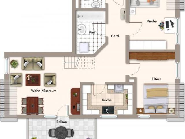 Zu Verkaufen 5 Schlafzimmer Wohnung Denkendorf Deutschland DS81657006