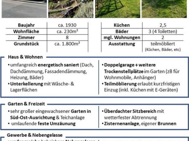 Zu Verkaufen 8 Schlafzimmer Haus Niederdorla Deutschland DS78108877