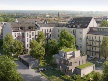 Kreuzstraße, Leipzig, Dörrienstraße - Parkplatz