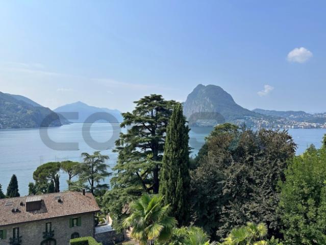 ZU VERKAUFEN IN CASTAGNOLA Elegantes 4,5 Zimmer Penthouse mit Seeblick