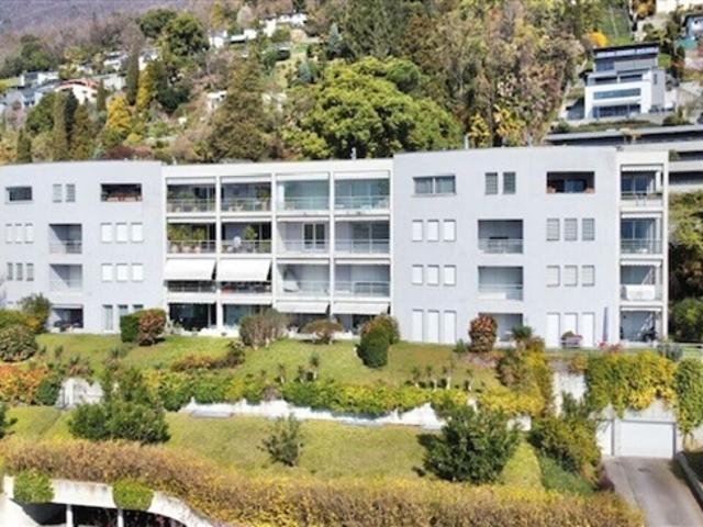 ZU VERKAUFEN IN MINUSIO GROSSZÜGIGE 4.5 ZIMMERWOHNUNG MIT PRIVATEM GARTEN AUCH ZWEITWOHNSITZ