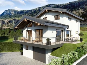 ZU VERKAUFEN SCHÖNE VILLA 5.5 ZIMMER IN CHALAIS