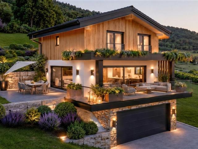 ZU VERKAUFEN SCHÖNE VILLA 5.5 ZIMMER IN LENS