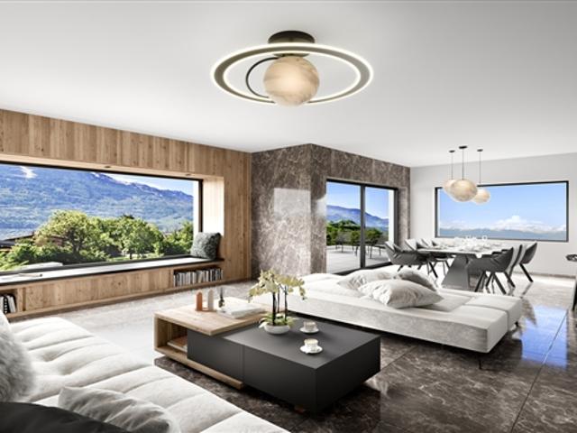ZU VERKAUFEN VILLA VON EINEM AUSSERGEWÖHNLICHEN ARCHITEKTEN 5.5 ZIMMER IN DIOLLY