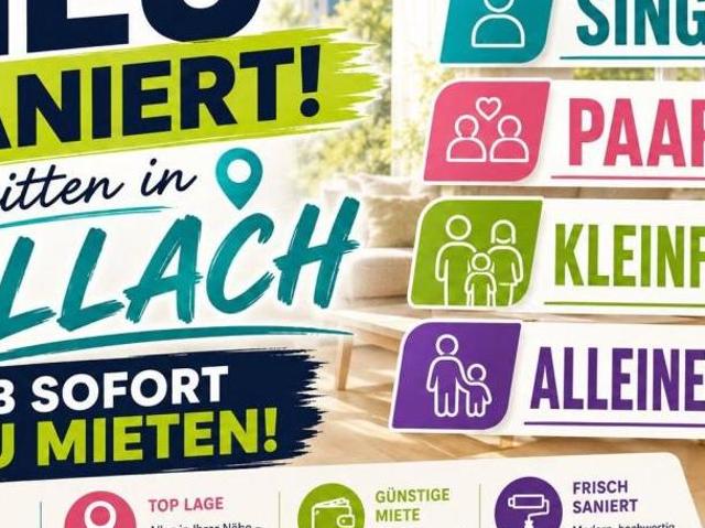 Zu Vermieten 3 Schlafzimmer Wohnung Kärnten Kärnten DS104473992