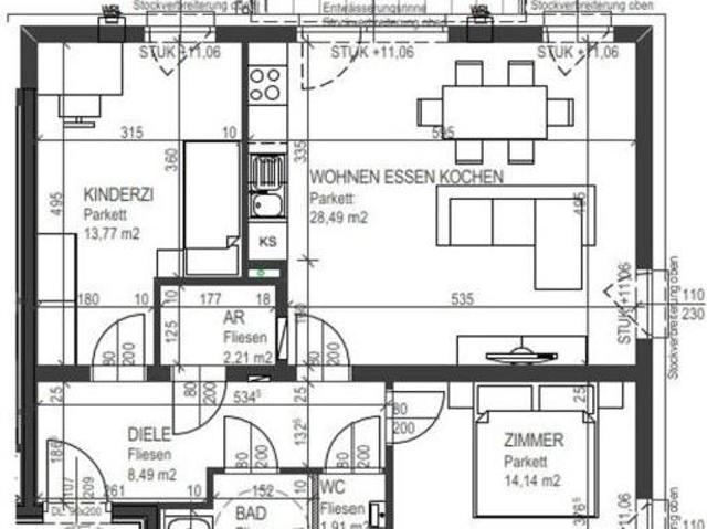 Zu Vermieten 3 Schlafzimmer Wohnung Oberösterreich Oberösterreich DS106121086