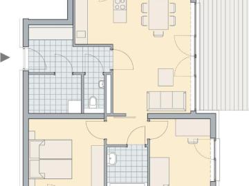 Zu Vermieten 3 Schlafzimmer Wohnung Premstätten AUT DS102581599