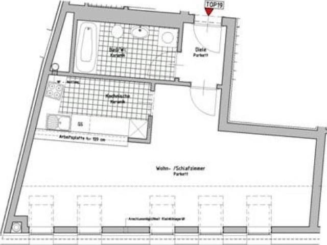 Zu Vermieten 1 Schlafzimmer Wohnung Wien AUT DS103326458