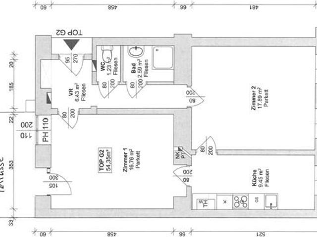 Zu Vermieten 2 Schlafzimmer Wohnung Wien AUT DLS104755627