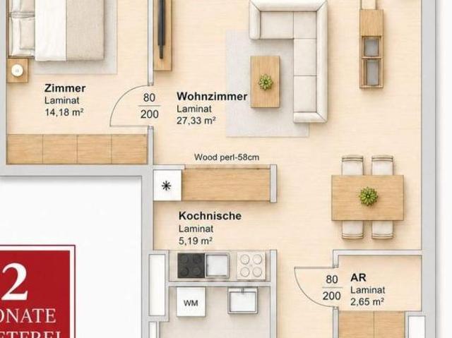 Zu Vermieten 2 Schlafzimmer Wohnung Steiermark Steiermark DS105074964