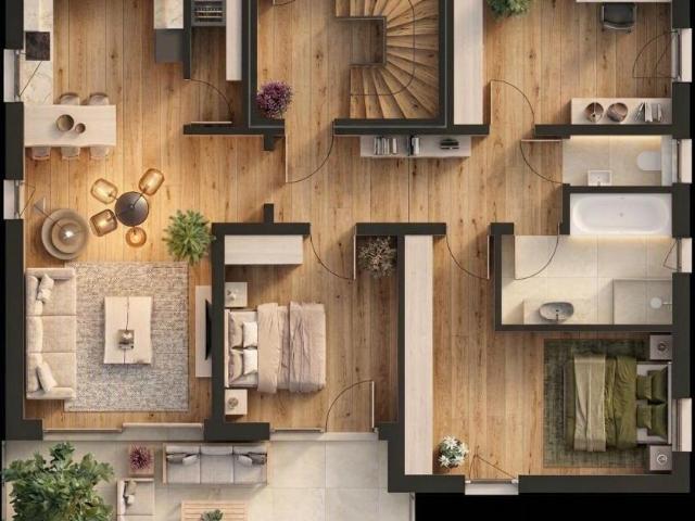 Zu Vermieten 4 Schlafzimmer Wohnung Oberperfuss AUT DS105137702