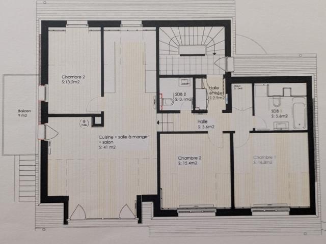 Zu vermieten – Renovierte 4,5 Zimmer Wohnung – St Oyens