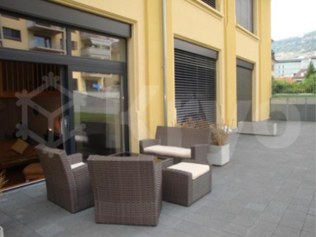 Zu vermieten wunderschönes Loft im Erdgeschoss in Vevey