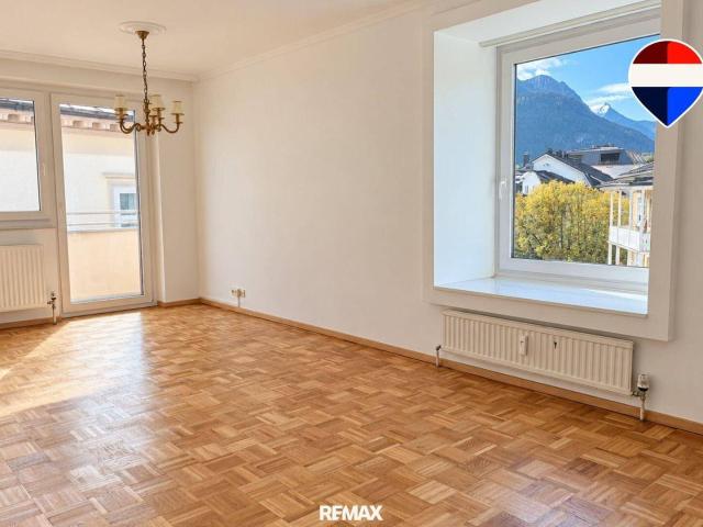 ZU MIETEN – Attraktive 3 Zimmer Wohnung mit Balkon in absolut zentraler Lage von Bad Ischl