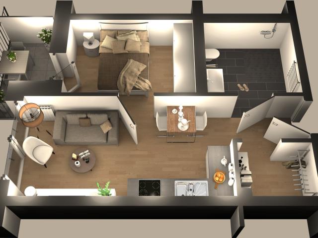 ZUM 01.08.26 | 2 Zimmer Wohnung mit Balkon zur Miete in Oldenburg / Bürgerfelde