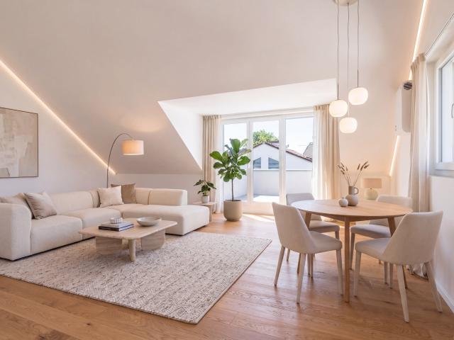 Zum Erstbezug: 3 Zimmer Wohnung mit Dachterrasse in ruhiger Lage