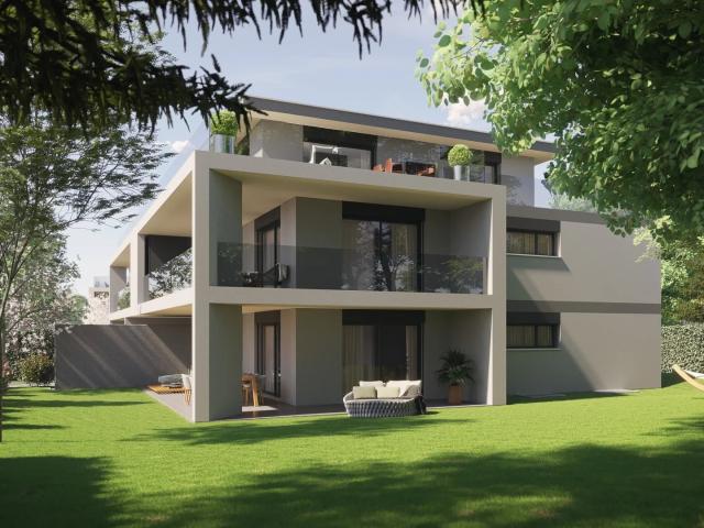 Zum Verkauf 5 Zimmer Wohnung im Erdgeschoss in Veyrier. Privater Garten mit 535 m²