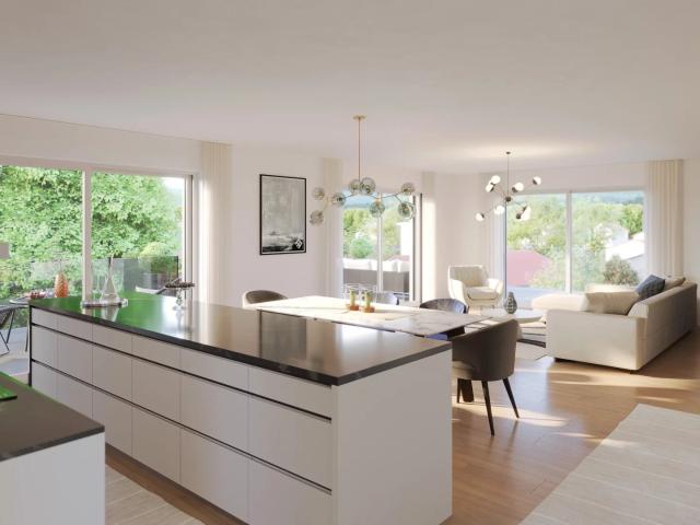 Zum Verkauf 5 Zimmer Penthouse Wohnung in Veyrier, 140 m² Terrasse