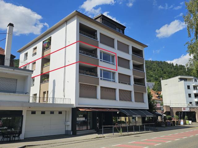 Zum Verkauf in Moutier – eine charmante 4,5 Zimmer Wohnung