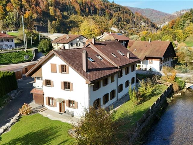 Zum Verkauf in Roches 3,5 Zimmer Wohnung auf einer Ebene