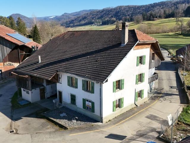 Zum Verkauf stehendes Haus mit 2 renovierten Apartments in Courchapoix