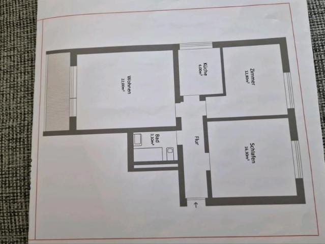 Zum Verkauf steht attraktive 3 Zimmer Kapitalanlage mit Balkon
