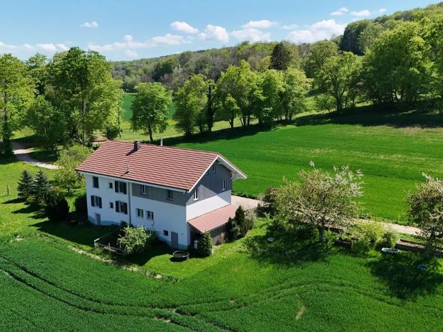 Zum Verkauf steht ein prächtiges 8 Zimmer Jura Gebäude in Damvant