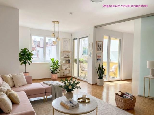 ZUM VERLIEBEN! ENTZÜCKENDE HOFSEITIGE 2 ZIMMER WOHNUNG IM 3. LIFTSTOCK MIT BALKON U3 NÄHE