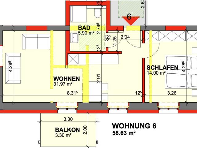 Zuhause mit modernisiertem 1 Zimmer Komfort in Bad Driburg