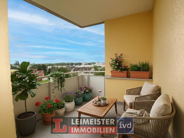 AB Leider Top Lage! Charmante 4 Zimmerwohnung mit herrlicher Aussicht & Garage! Sofort einziehen!