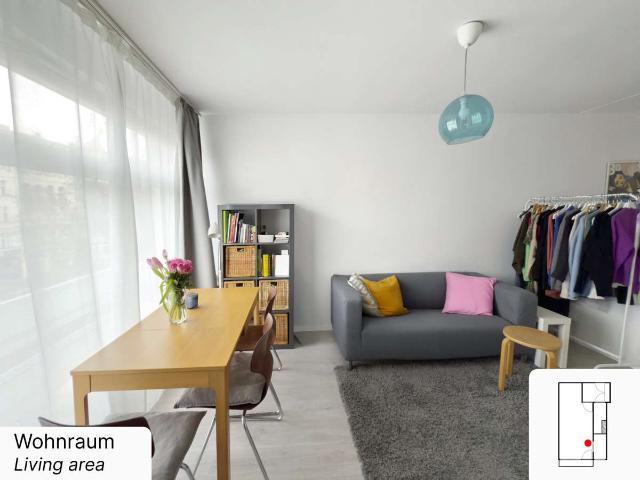 Zuhause im Akazienkiez! Helles 1 Zimmer Apartment in absoluter Top Lage Schönebergs