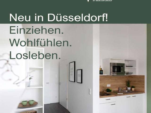 Zuhause im Glück: Möbliertes Apartment mit großzügigem Balkon in Düsseldorf Rath
