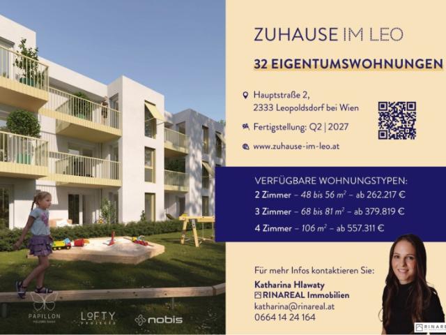Zuhause IM LEO | Schöne 1 Zimmer Gartenwohnung mit Terrasse | Tiefgarage im Gebäude | Hauptstraße | Sommer 2029 | Top 6 7