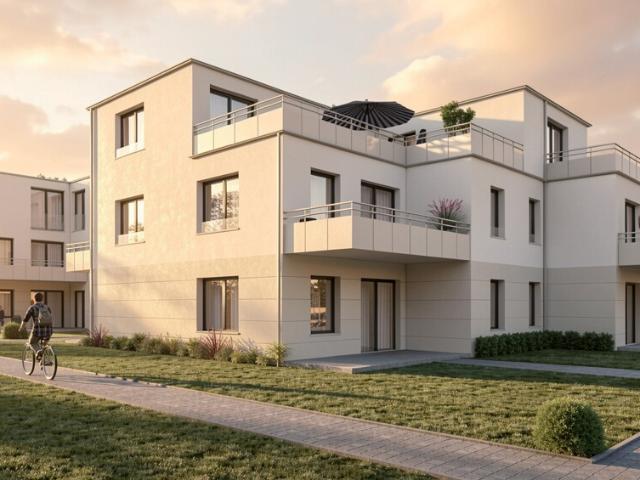 Zuhause in der Südpfalz: Barrierearme 3 Zimmer Wohnung im 1. OG mit großem Balkon