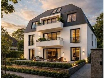 Zuhause über zwei Ebenen, moderne Dachgeschosswohnung im Neubau