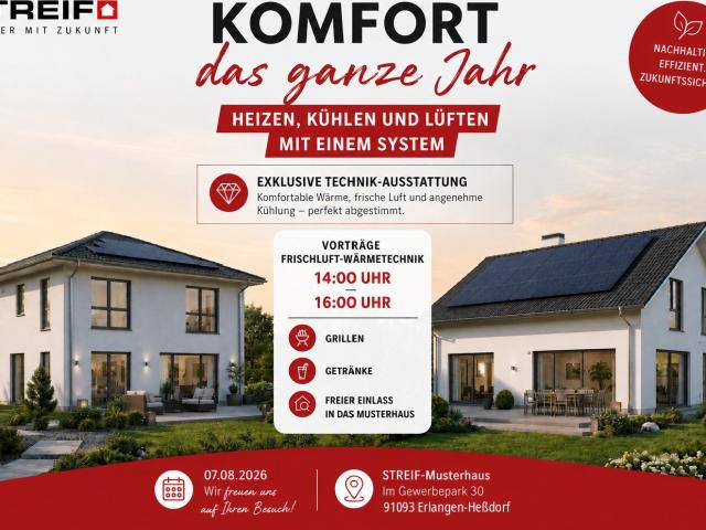 Zukunftssicher wohnen: Schlüsselfertiges KfW 40 Haus mit Photovoltaikanlage