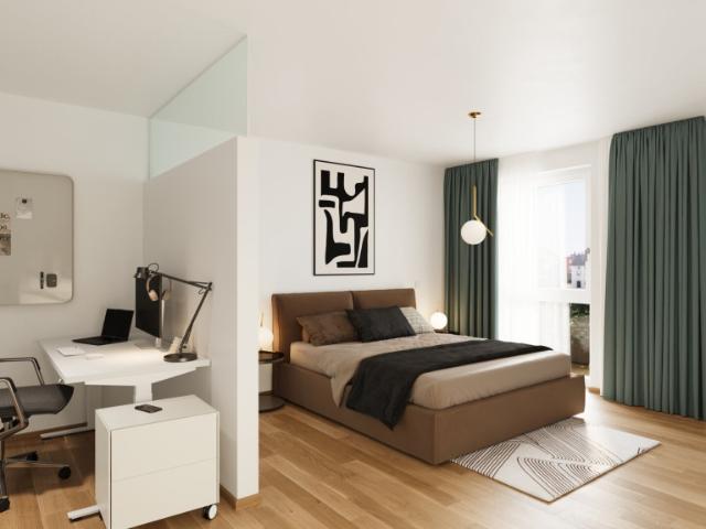 Zur Eigennutzung oder Vermietung Moderne 2 Zimmer Wohnung mit Loggia!