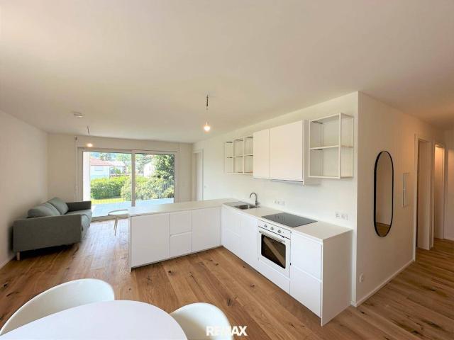 Zur Miete: Moderne, möblierte 2 Zimmer Wohnung mit XL Terrasse in Krumpendorf