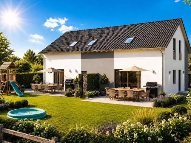 Zusammen bauen! FamilyStyle 21.02 S Ihr Doppelhaus auf tollem Grundstück pro Haushälfte ab 301.8