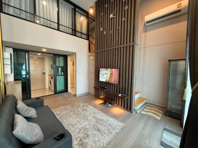 #A124318 12/3/69 ให้เช่า Knightsbridge Duplex Tiwanon สอบถาม ld line @condoboy