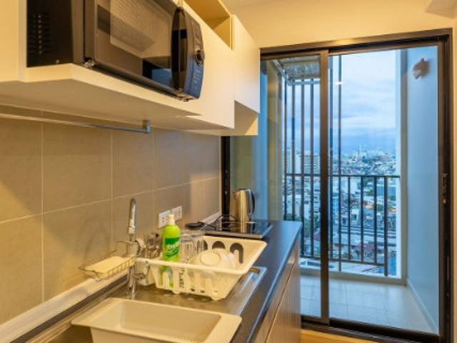 #A124389 8/1/69 ให้เช่า Supalai Loft Prajadhipok Wongwian Yai สอบถาม ld line @condoboy