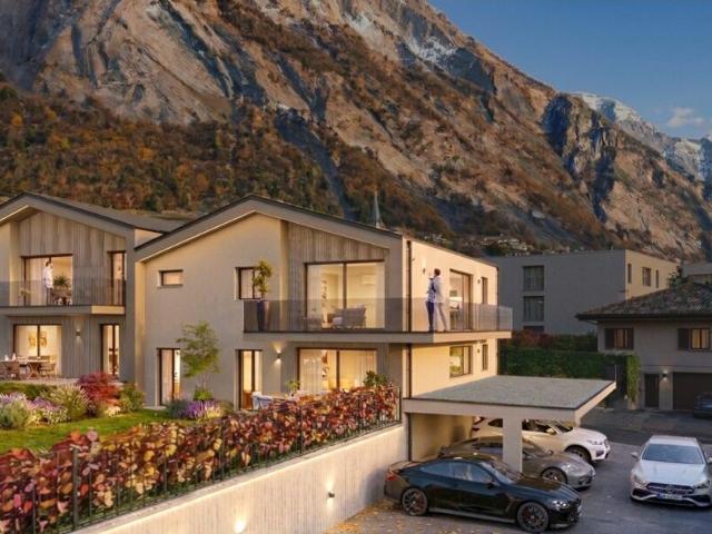 A2 Les Vignobles de l'Arche 3.5 pces avec jardin lot 2 au rez