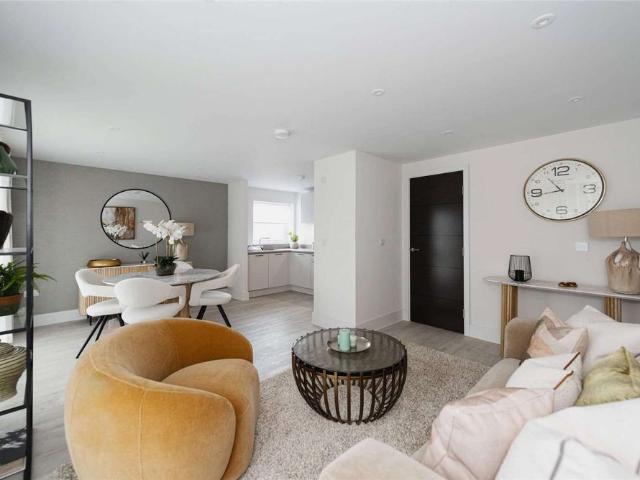 A modern apartment located on Hythe’s shoreline