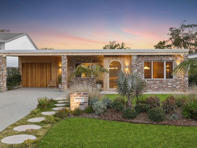 A modern retro masterpiece by the coast