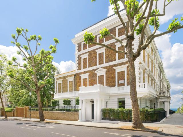 A Newly Rebuilt House Overlooking Ladbroke Square Gardens